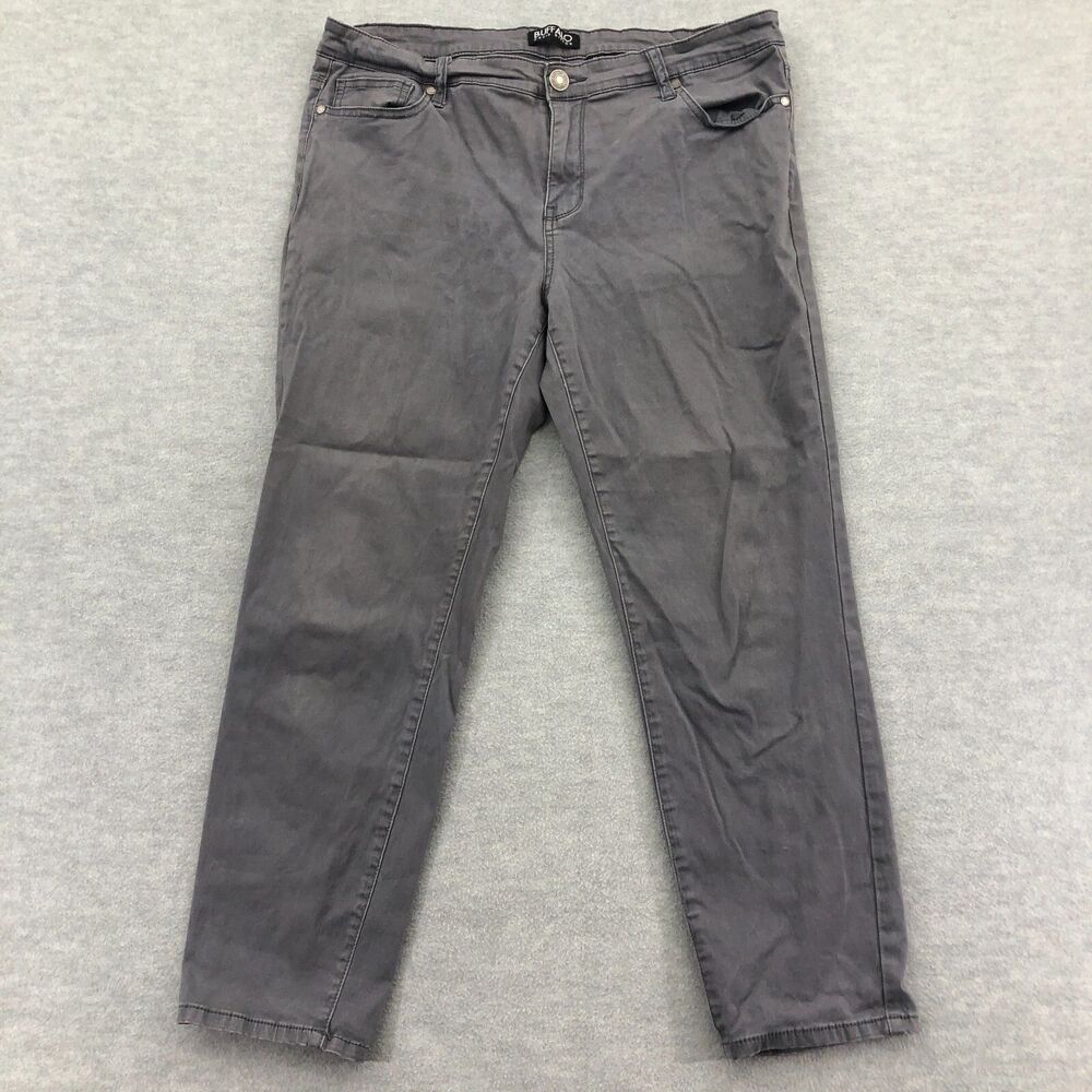 Buffalo David Bitton Jeans Womens 12 Stretch Daily Mid Rise Skinny Ankle Grazer